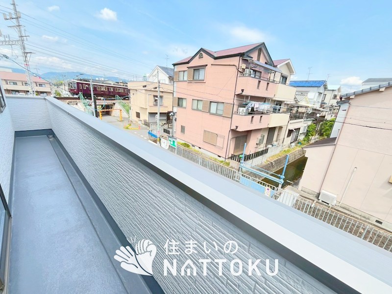 高槻市東五百住町　第2期　 現地写真（バルコニー）