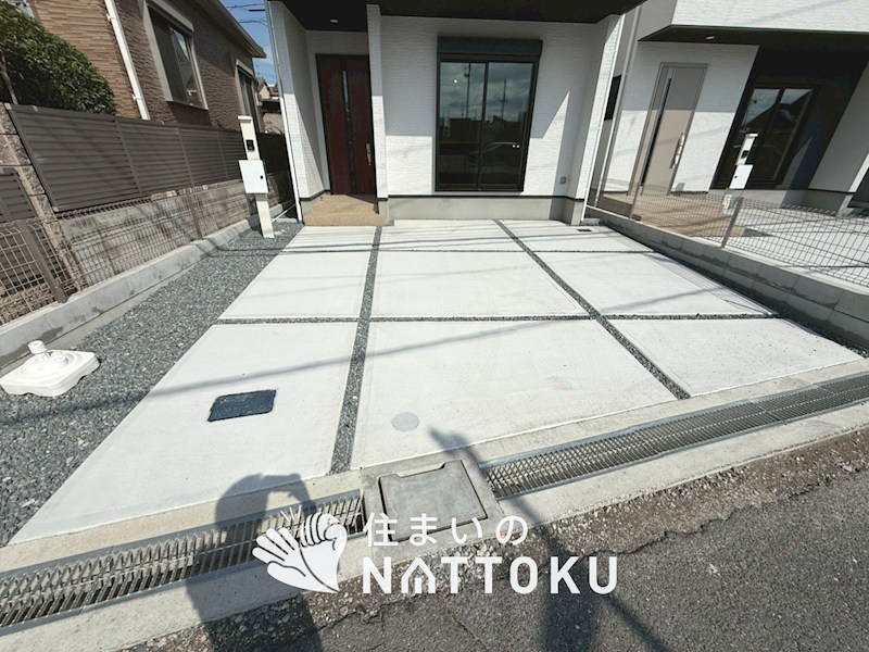四條畷市二丁通町　第1期　1号地 現地写真（駐車場）