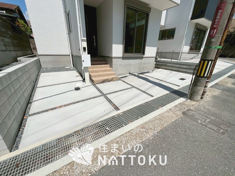 枚方市香里園桜木町　第2期　1号地 現地写真（駐車場）
