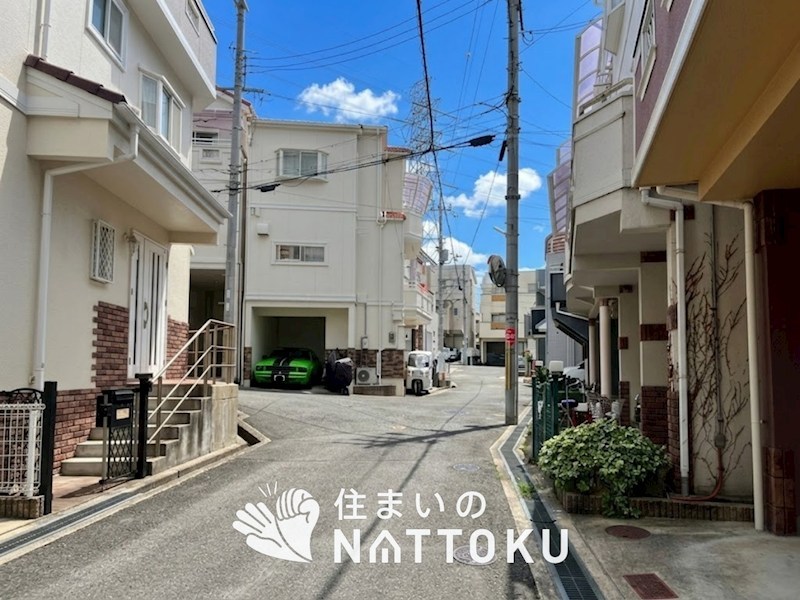 枚方市津田東町 現地写真（前面道路含む現地写真）