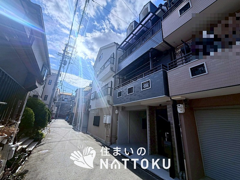 枚方市渚栄町 現地写真（前面道路含む現地写真）