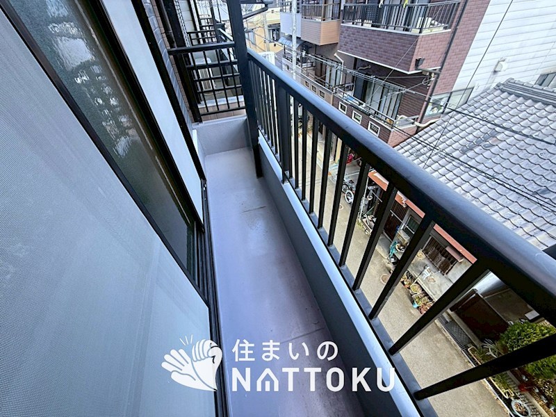 枚方市渚栄町 現地写真（バルコニー）