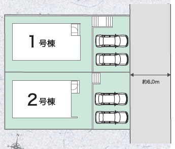 大阪狭山市西山台　第1期　1号地 区画図