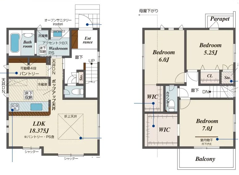 枚方市長尾東町　第4期　2号地 間取図・土地図