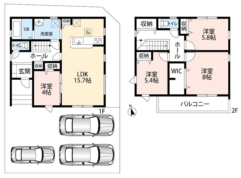 岐阜市東鶉　3号地  間取図・土地図