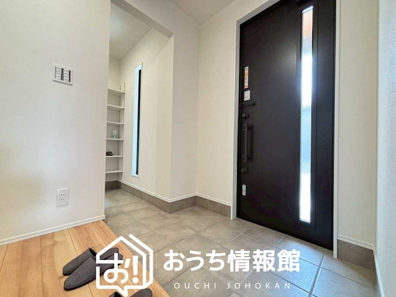 岐阜市茜部菱野　A号地 現地写真（玄関）