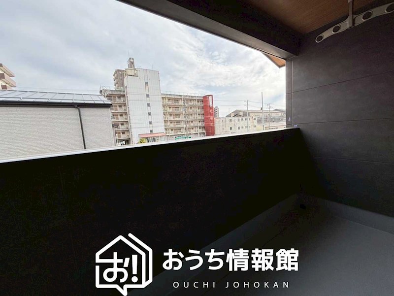 岐阜市茜部菱野　B号地  現地写真（バルコニー）