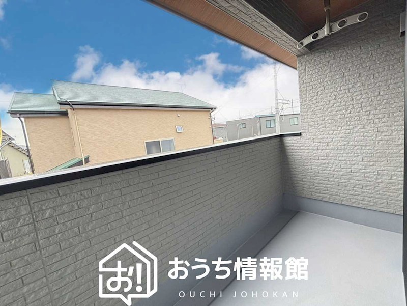 岐阜市東鶉　A号地　 現地写真（バルコニー）