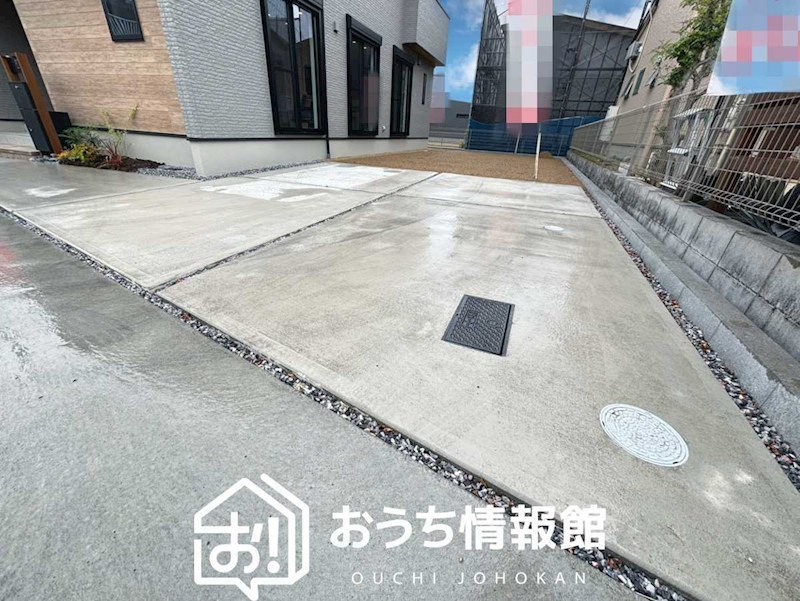 岐阜市東鶉　A号地　 現地写真（駐車場）