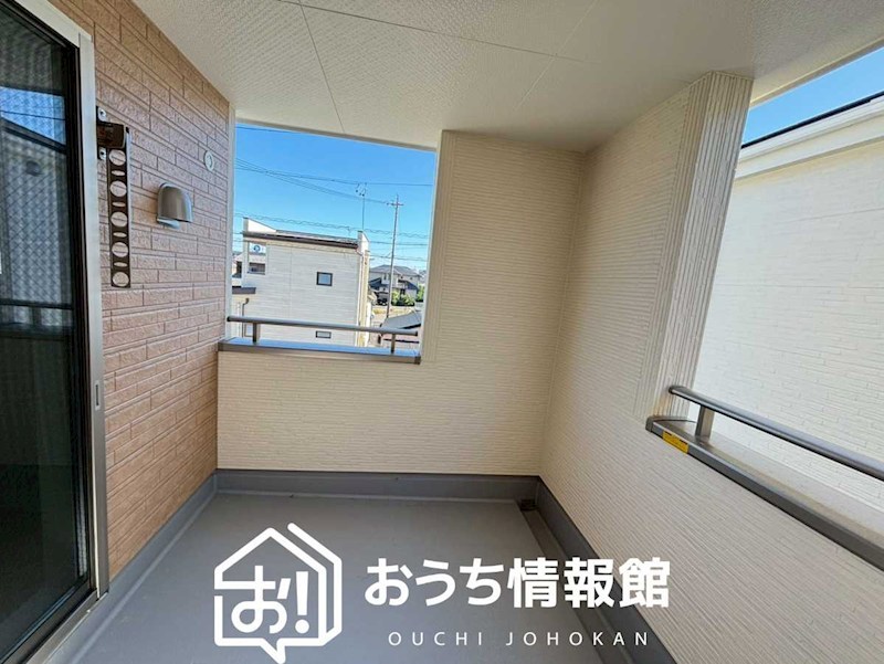 岐阜市西川手　1号地 現地写真（バルコニー）