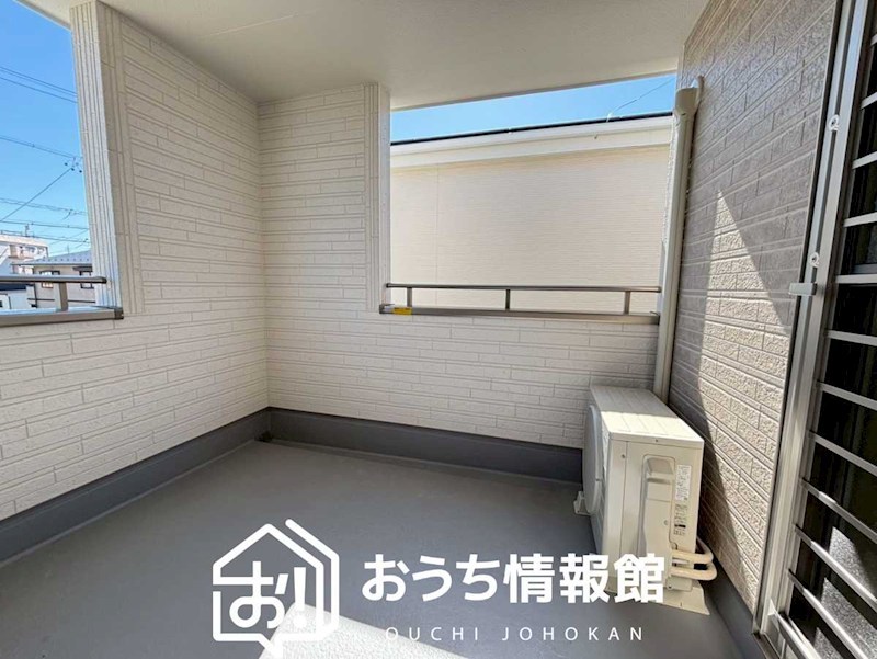 岐阜市西川手　2号地  現地写真（バルコニー）