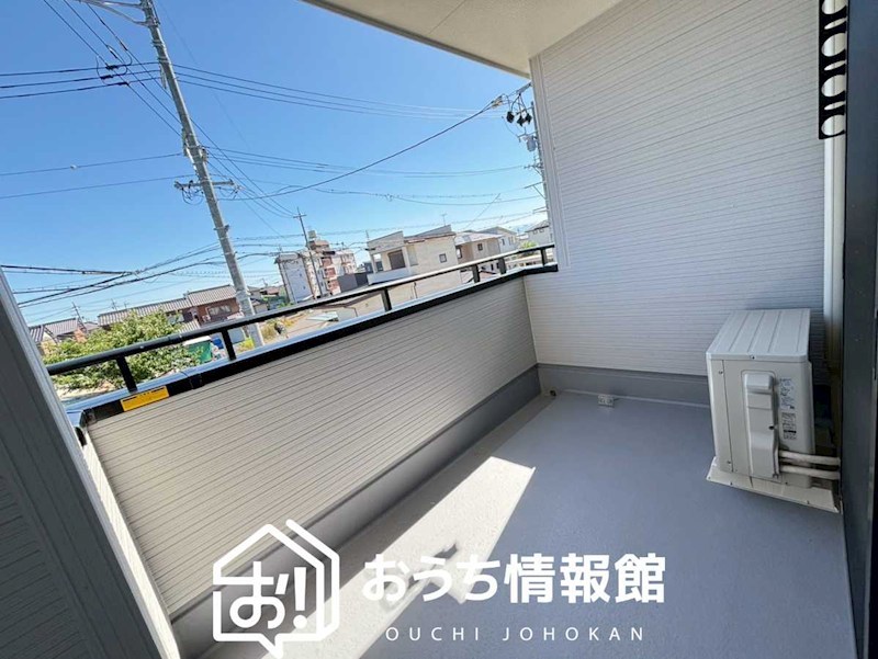 岐阜市西川手　4号地 現地写真（バルコニー）