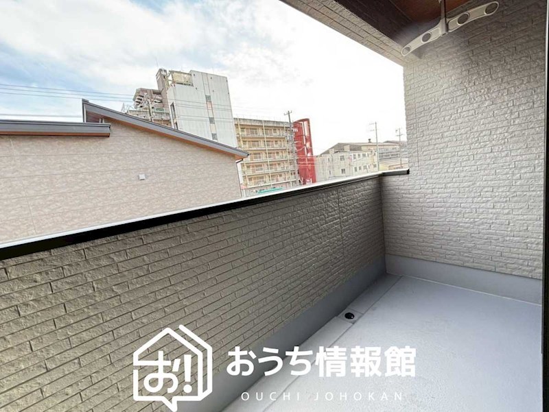 岐阜市茜部菱野　C号地 現地写真（バルコニー）
