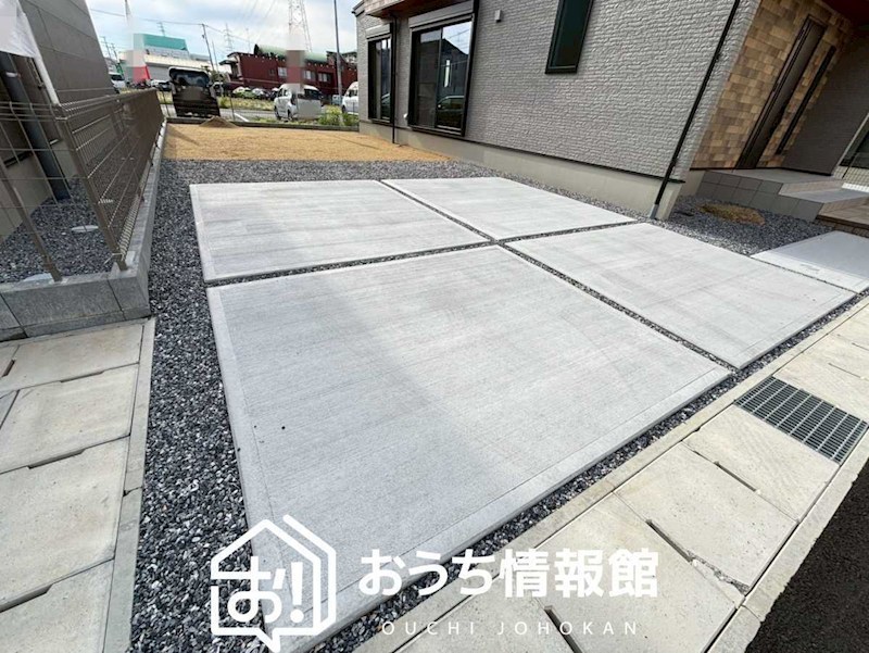 岐阜市茜部菱野　C号地 現地写真（駐車場）