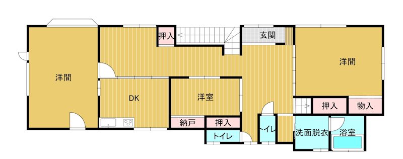 工藤住宅 間取図・土地図
