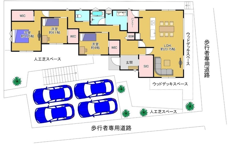 三原台４丁　 間取り図