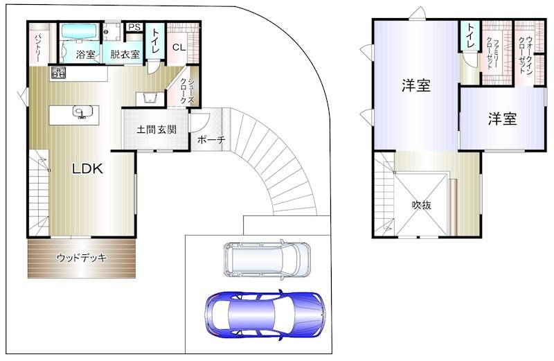 赤坂台６丁　戸建 間取り図