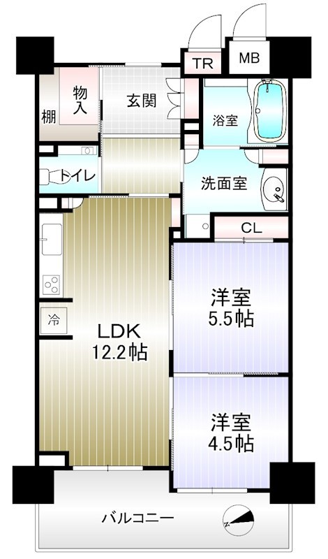 マスターズステージ泉ヶ丘 間取り図