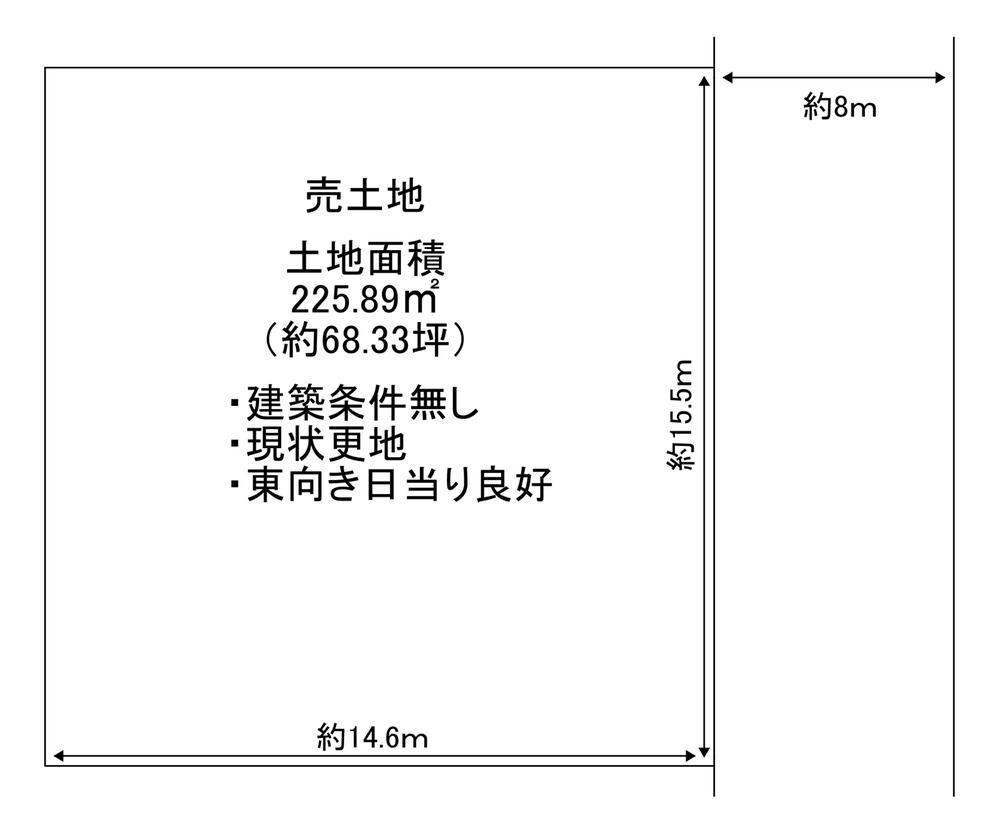 赤坂台4丁　土地 間取り図