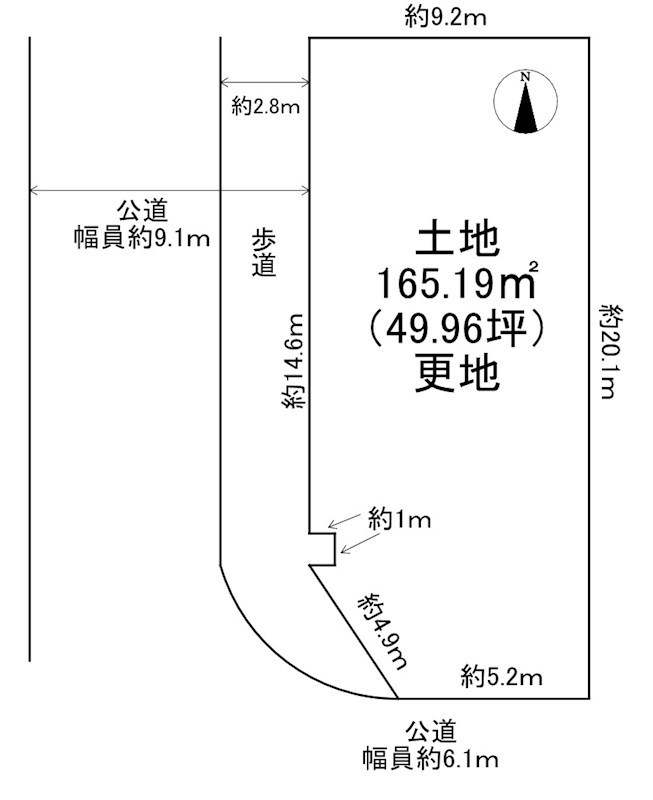 晴美台２丁 間取り図