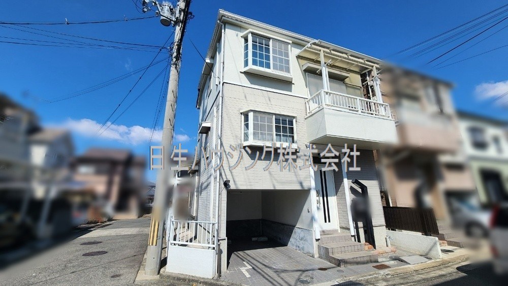 阪本町　連棟2戸1 外観