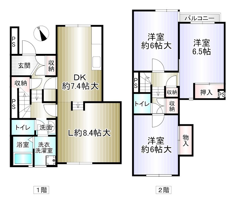 光明台ガーデンハウス7号棟  間取り図