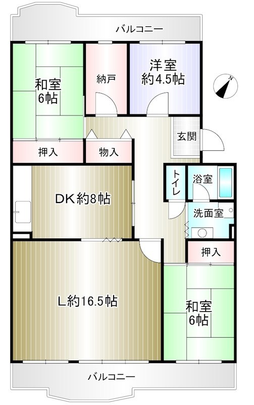 光明池駅前第3住宅7号棟 間取り図