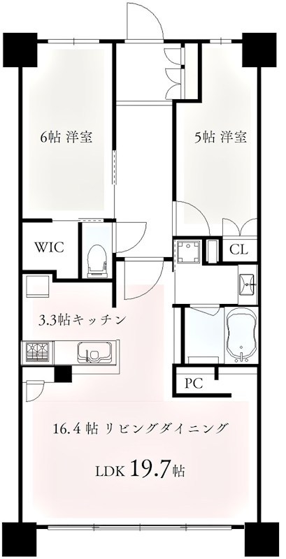 プラネスーペリア泉北原山公園 間取り図
