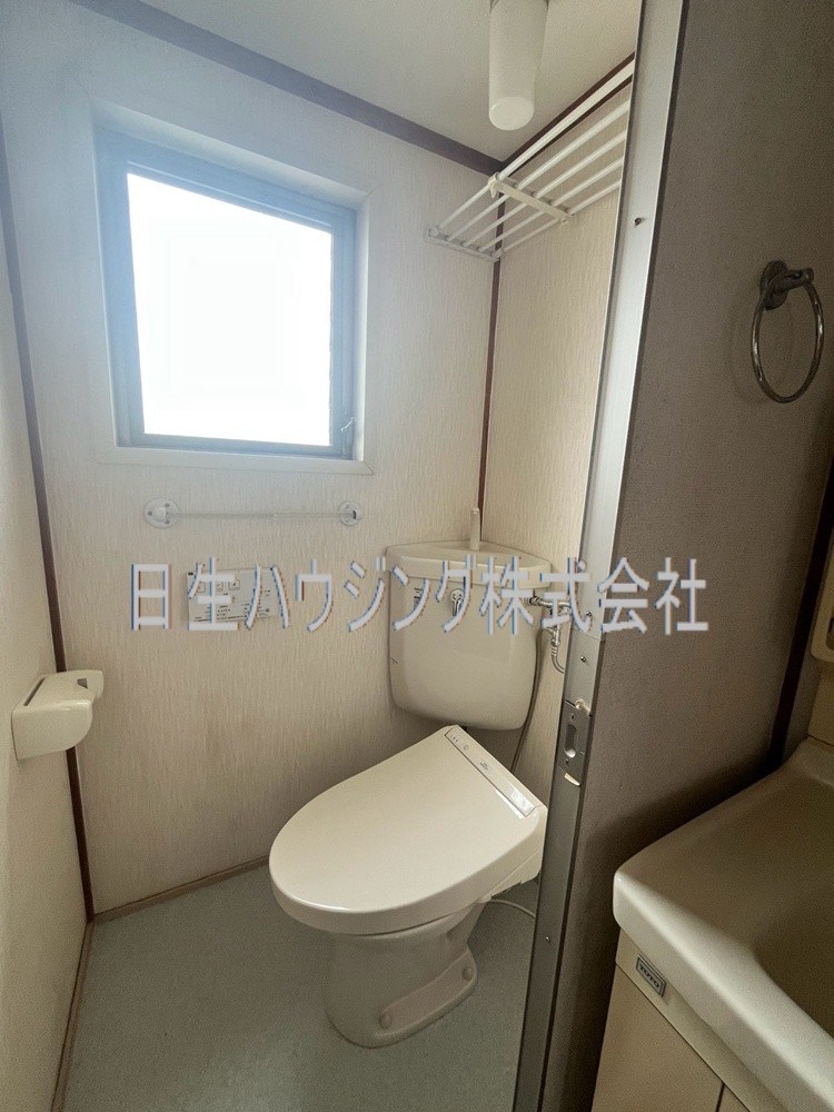 市公社若松台分譲住宅18棟 内観写真（トイレ）