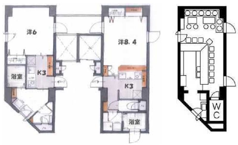 サンシャイン中郷 間取図・土地図
