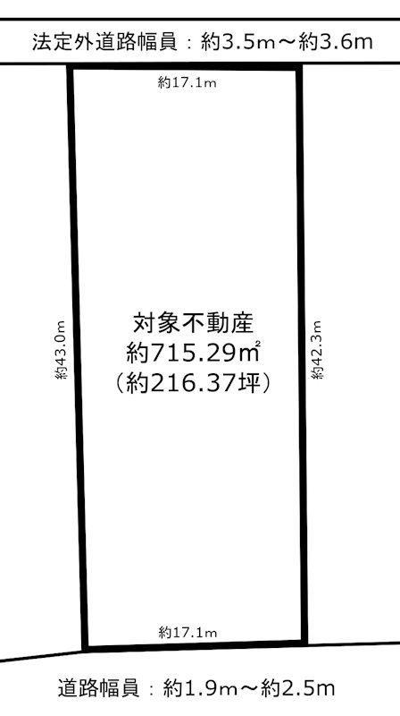 岐阜県瑞穂市穂積字領下分 間取図・土地図
