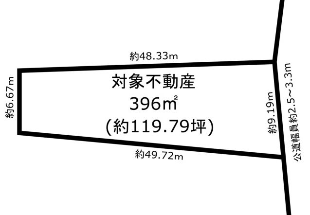 海部郡大治町大字砂子字馬捨場 間取図・土地図