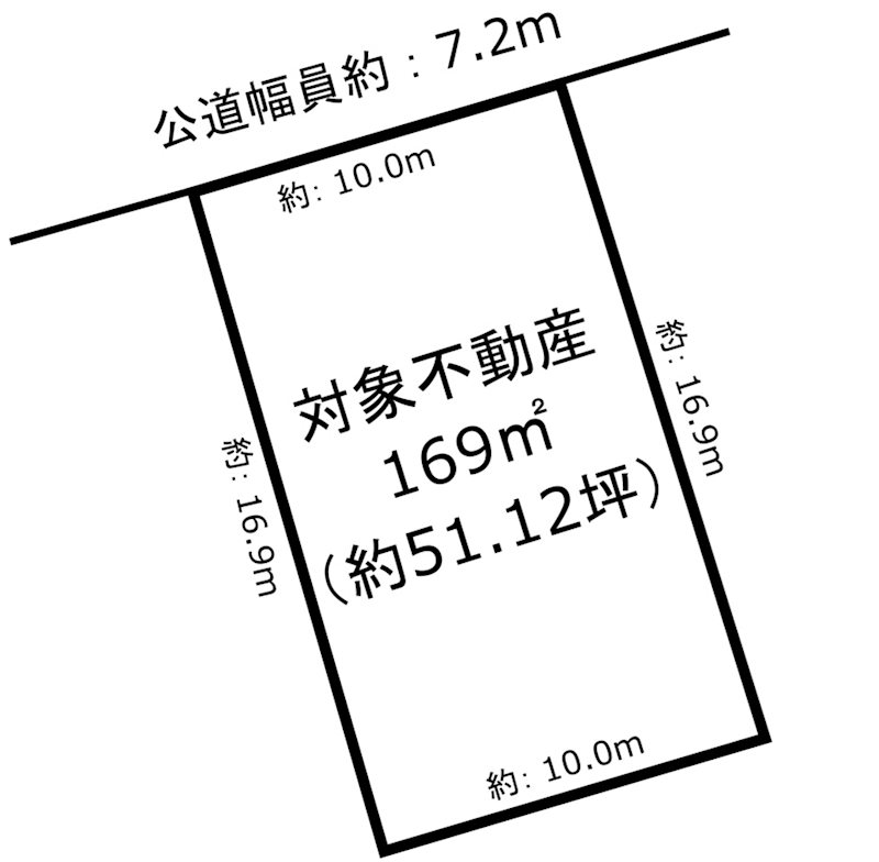 海部郡蟹江町大字新千秋字後東 間取図・土地図
