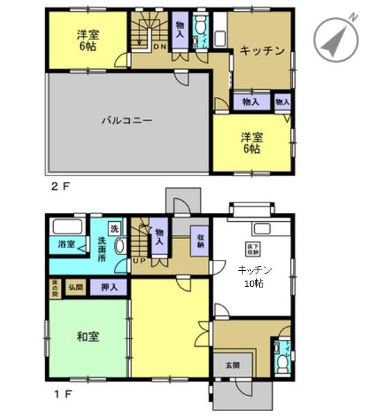愛西市町方町石塚 間取図・土地図