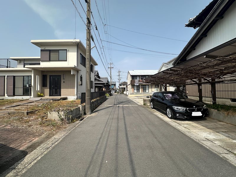 愛西市町方町石塚 現地写真（前面道路含む現地写真）