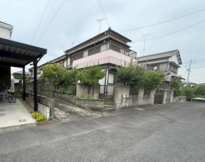 海部郡蟹江町今東郊通 全体 現地写真