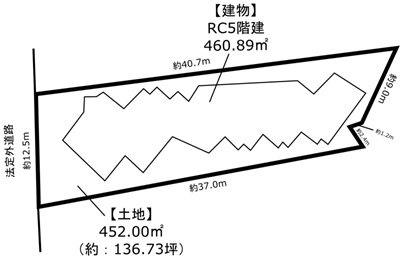 アートヴィラ 間取図・土地図