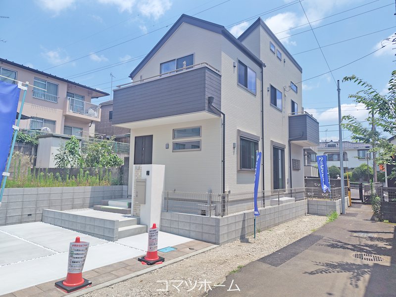 昭島市福島町　新築 全室南向きの3LDK 外観写真