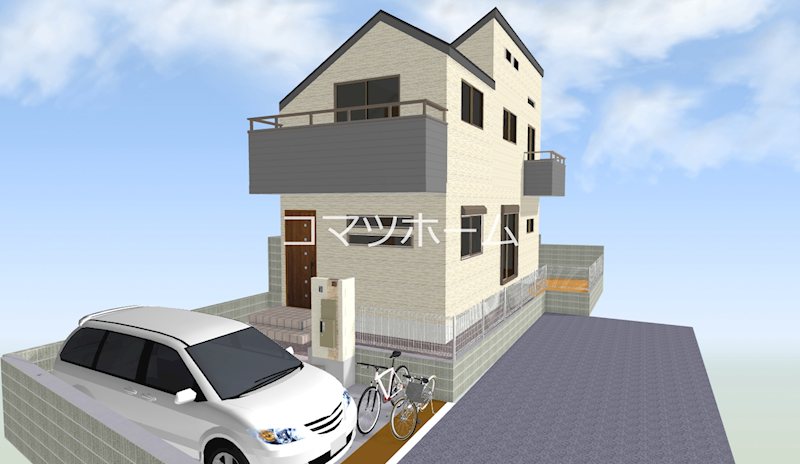 昭島市福島町　新築 全室南向きの3LDK その他