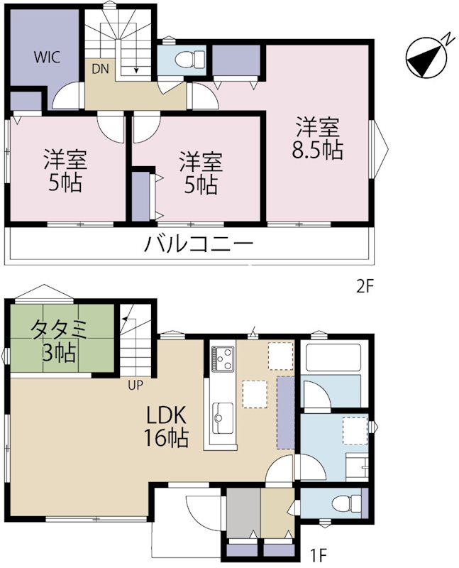 緑町-昭島10期-　No.7 間取り図