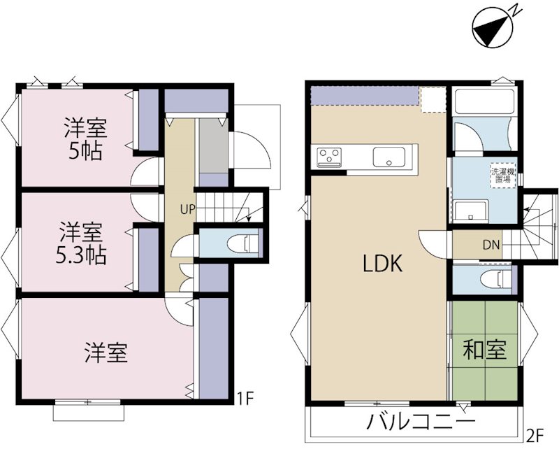 緑町-昭島10期-　No.15 間取り図