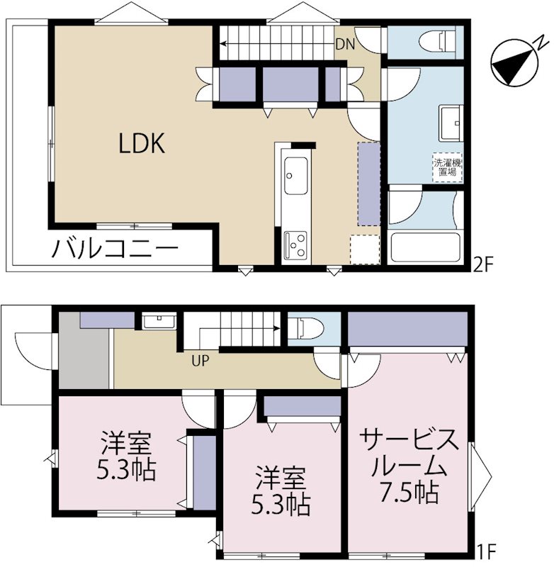 緑町-昭島10期-　No.17 間取り図