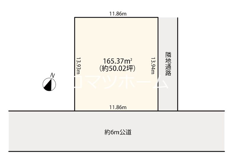 日野市神明 間取り図
