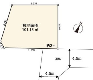 日野市新町 間取り図