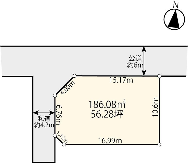 多摩市南野 間取り図