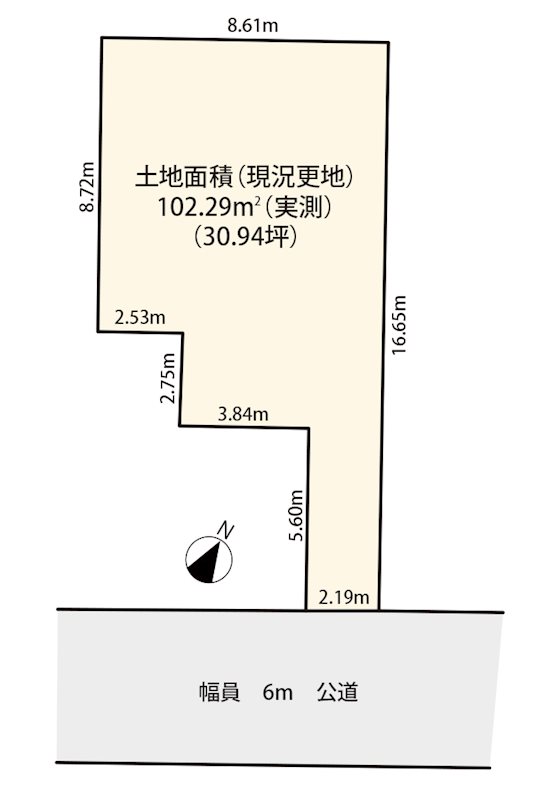 日野市多摩平5丁目 間取り図