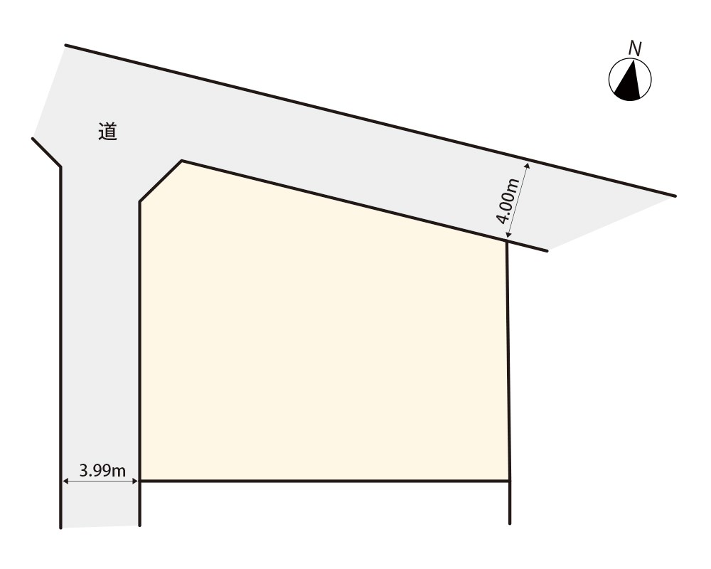 多摩市一ノ宮4丁目 2区画 間取り図