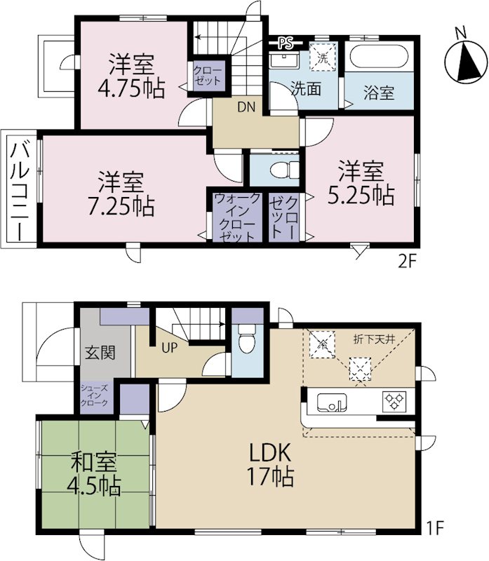 三鷹市上連雀8期　3号棟    間取り図