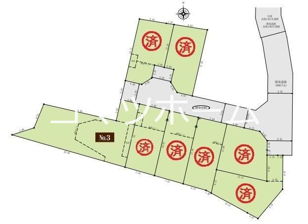 多摩市関戸　新築戸建 間取り図