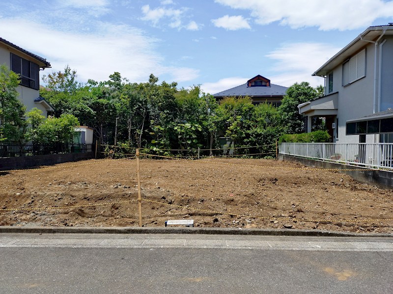 多摩市聖ヶ丘　新築分譲住宅 外観写真